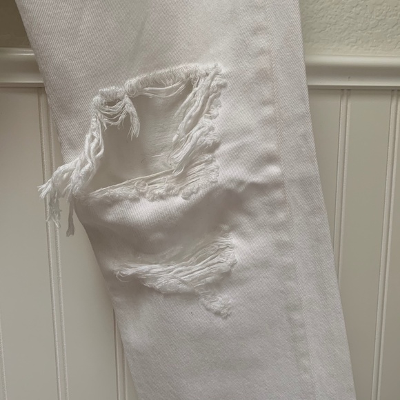 Rag & Bone White Relax Fit Distressed Jean - Picture 4 of 15
